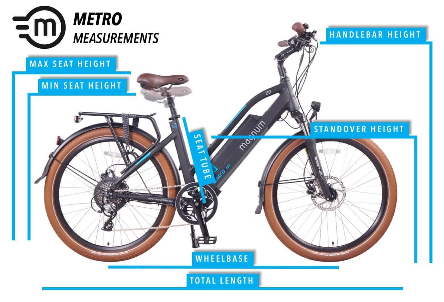 Magnum Bikes Magnum Metro Metro Measurement Culver City Palms