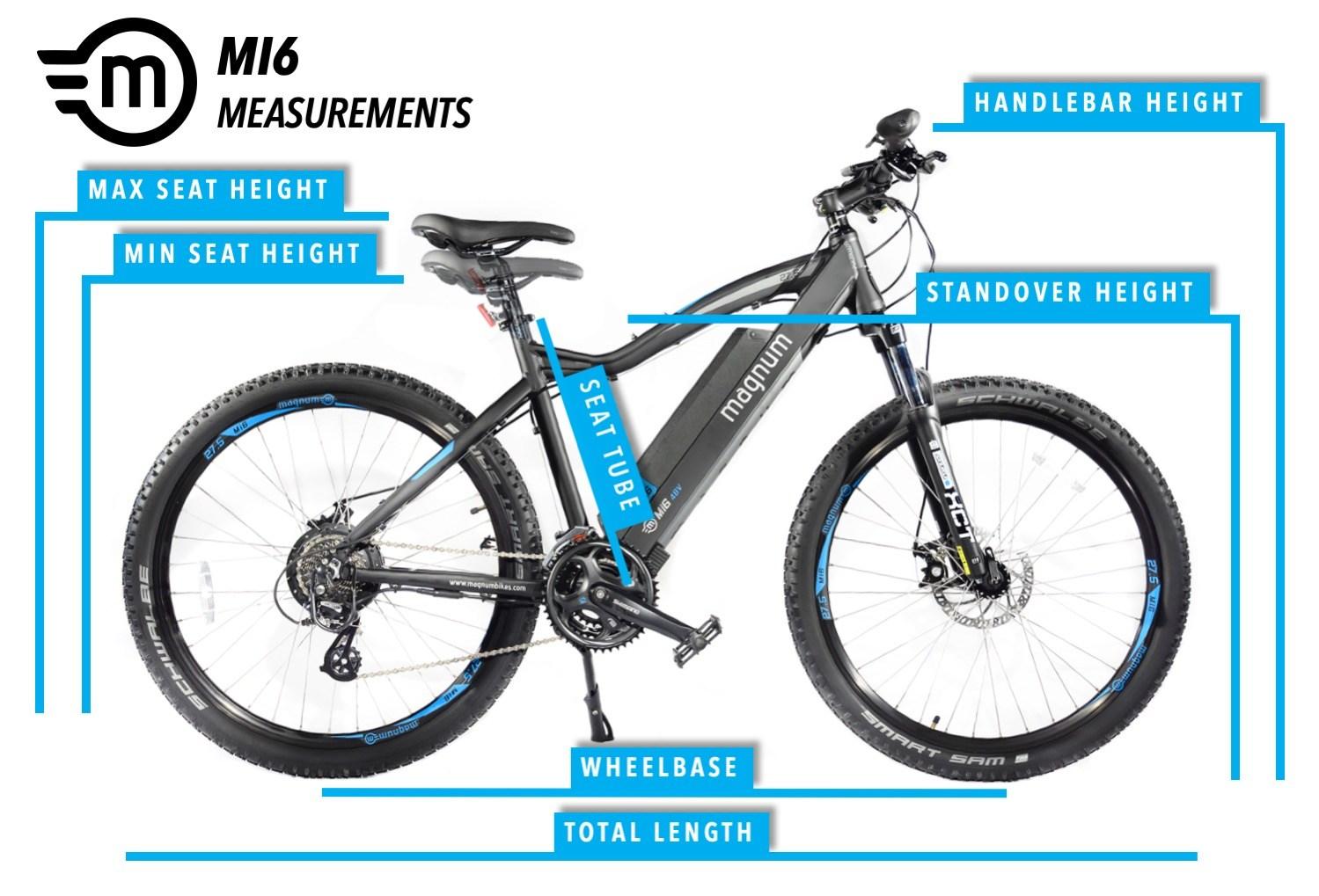 Magnum Bikes Magnum Mi6 M16 Measurement West LA Santa Monica