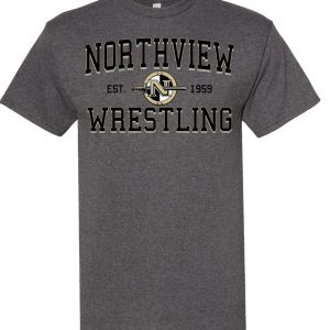 Northview Wrestling T-Shirt (Grey) - $10