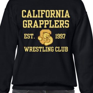 GRAPPLERS BLACK CREWNECK