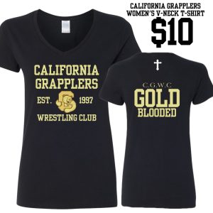 CAL GRAPPLERS WOMENS VNECK