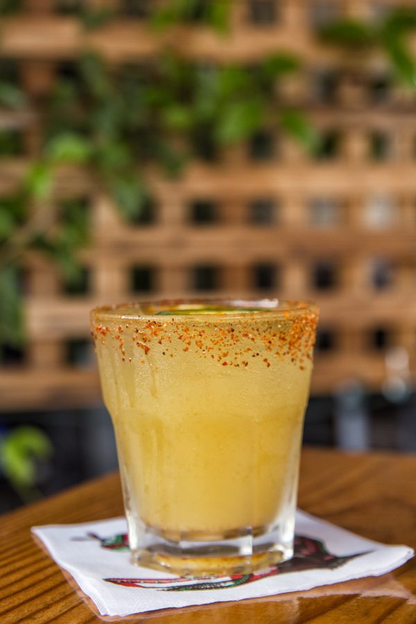 Margarita with Tajin Rim