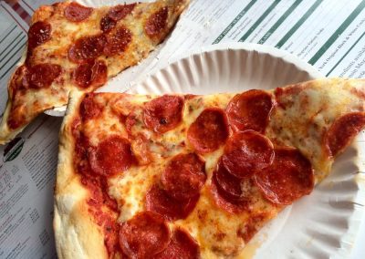 pepperoni slices