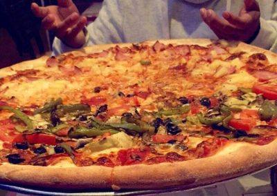 mixed style pizza