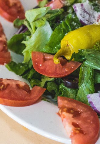 paisanos salad with tomatoes onions square