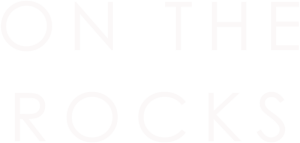 On the Rocks Logo 2 lines white