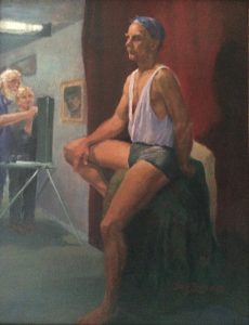 Artists and Model Conspiring