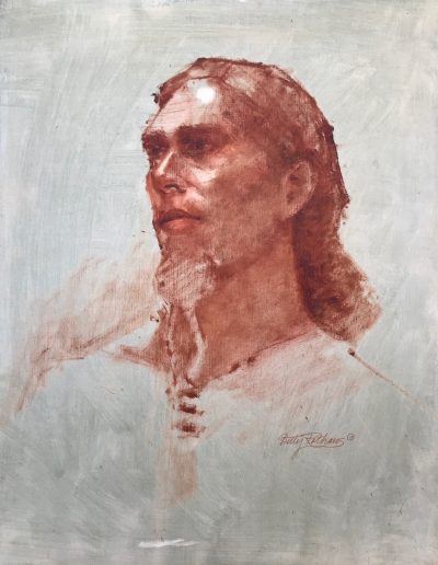 Study for Kirk , Modern Shaman