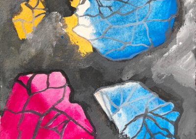 Pieces Falling from Heaven(Study of Cracks)