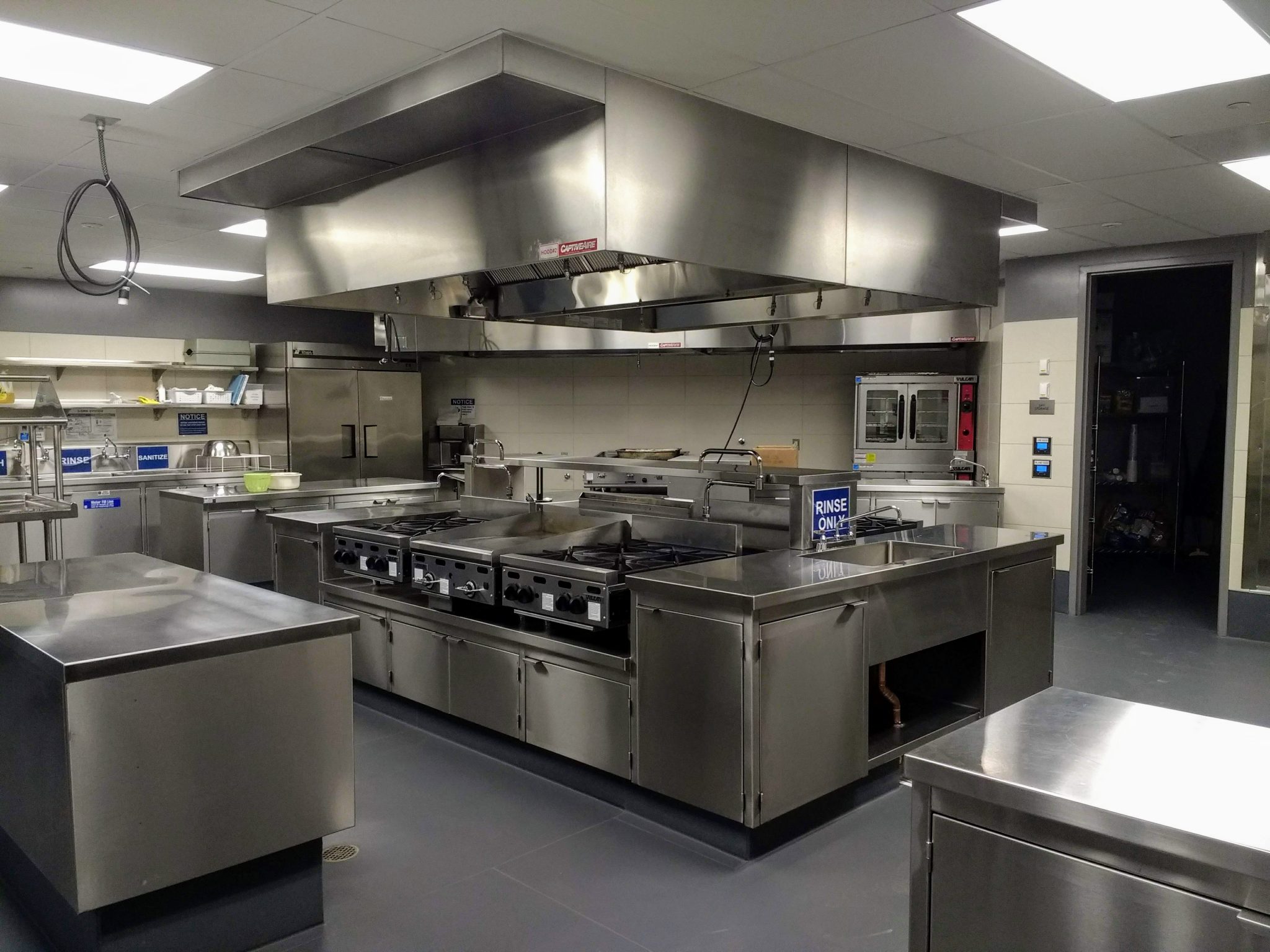 Interior Commercial Kitchen Bay Area