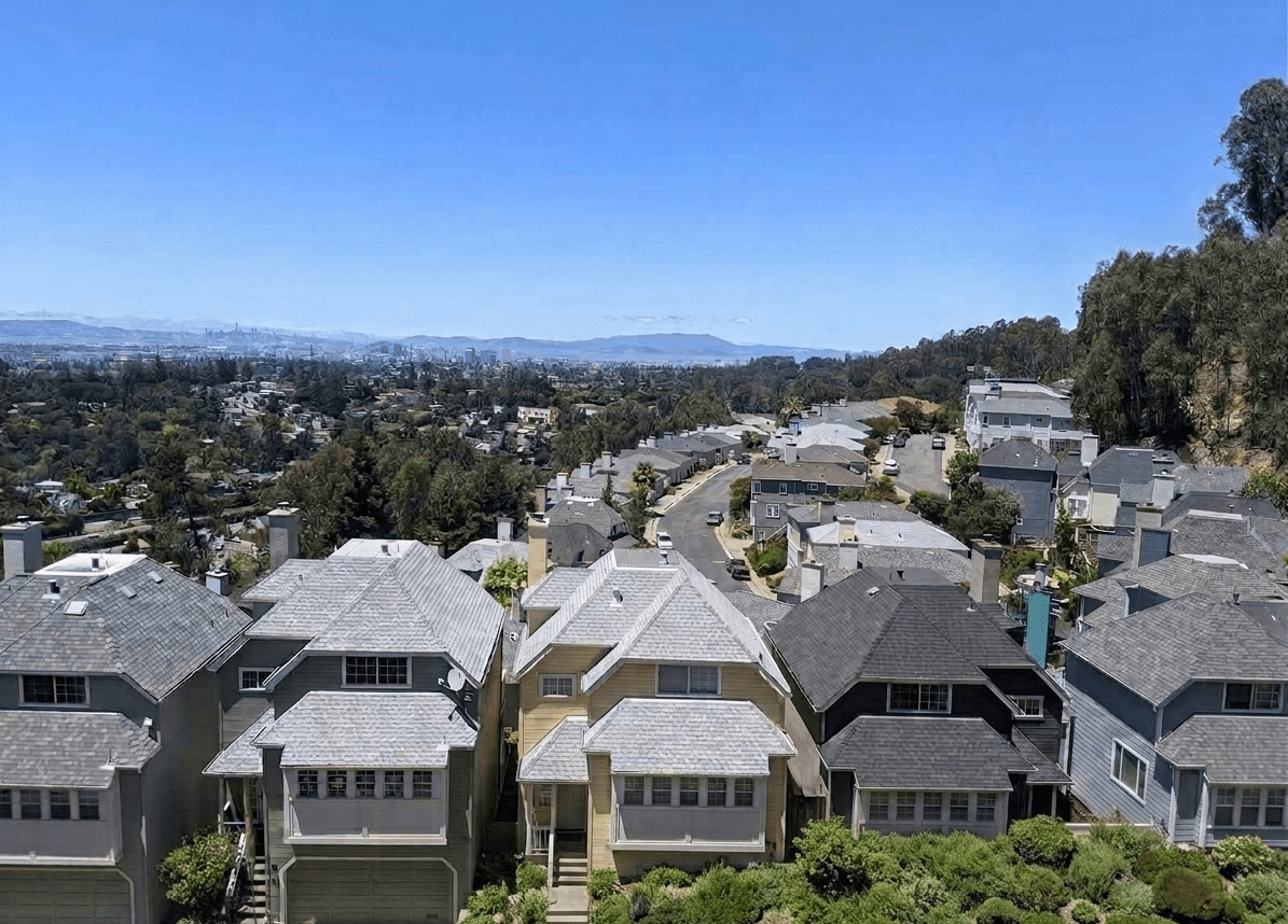Montebello Roof View image_76200cd4_peeled Oakland Hills Montebello Terrace Multi Single Family Process